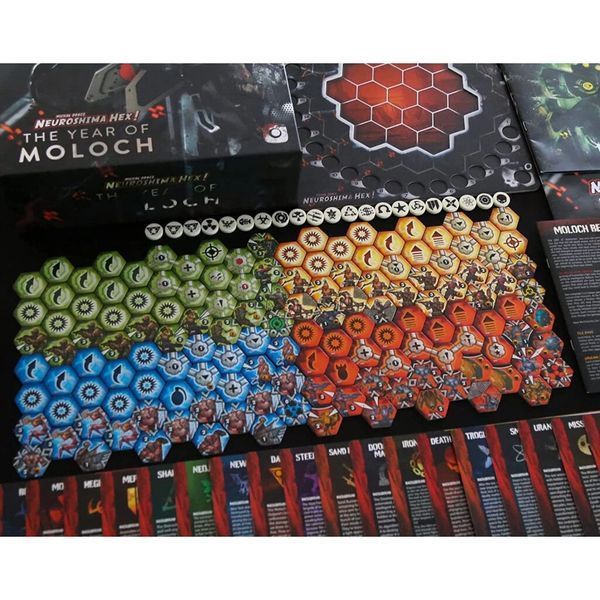 Настільна гра Portal Games Neuroshima Hex 3.0 The Year of Moloch (Нейрошима Хекс 3.0 Рік Молоха), Ан 5902560383621 фото