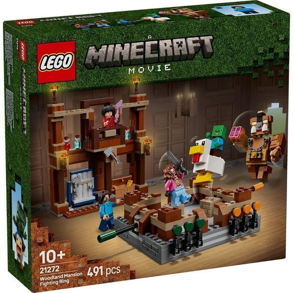LEGO Конструктор Minecraft Бойцовський ринг в лесном имении 21272 фото
