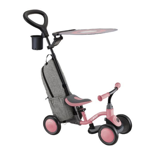 Біговел Globber Globber Learning bike Deluxe 3 в 1 пастельно-рожевий (639-211) 639-211 фото