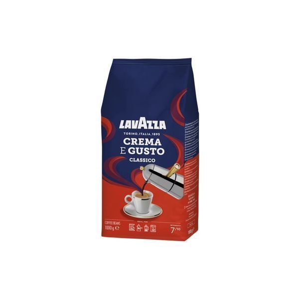 Кава Lavazza Crema E Gusto Classico в зернах 1 кг (8000070051003) 8000070051003 фото