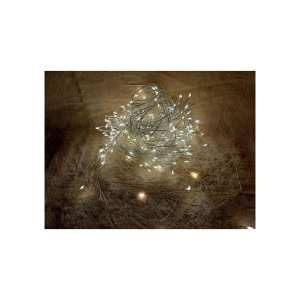 Гірлянда Luca Lighting кластер срібна струна, 15 м, теплий білий (8718861852677) 8718861852677 фото