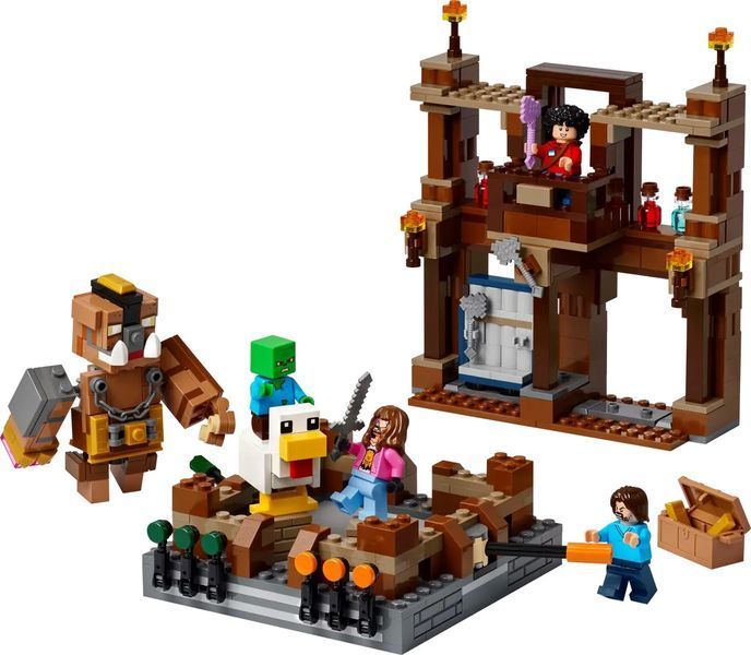 LEGO Конструктор Minecraft Бойцовський ринг в лесном имении 21272 фото