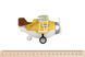 Самолет металлический Same Toy инерционный Aircraft (желтый) SY8016AUt-1 фото 2