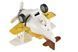 Самолет металлический Same Toy инерционный Aircraft (желтый) SY8016AUt-1 фото 3