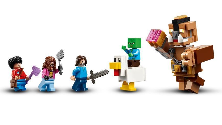 LEGO Конструктор Minecraft Бойцовський ринг в лесном имении 21272 фото