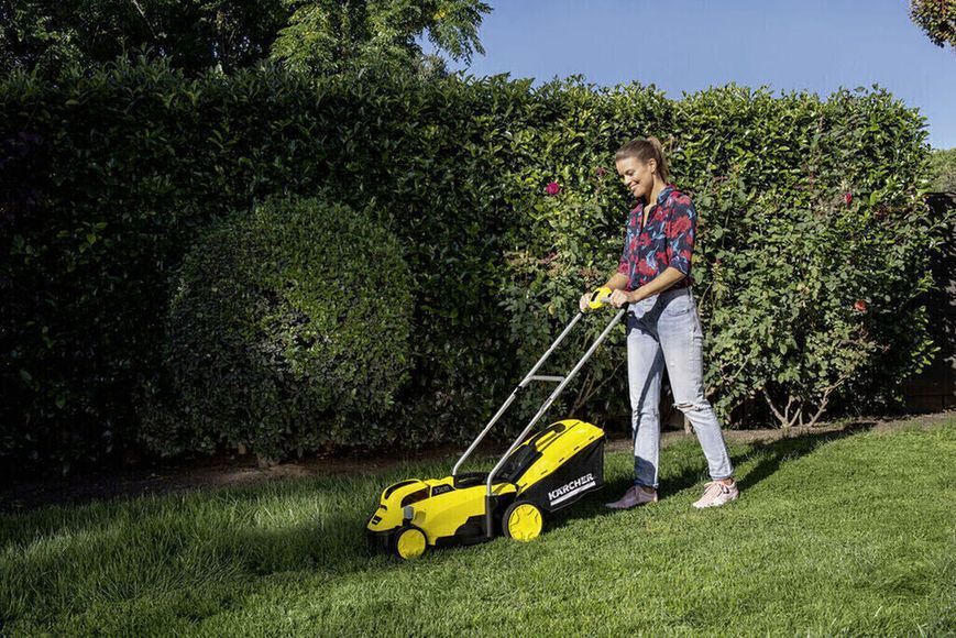 Газонокосарка акумуляторна Karcher LMO 18-33 Battery 18В 33см 35-65мм (без АКБ та ЗП) 1.444-400.0 фото