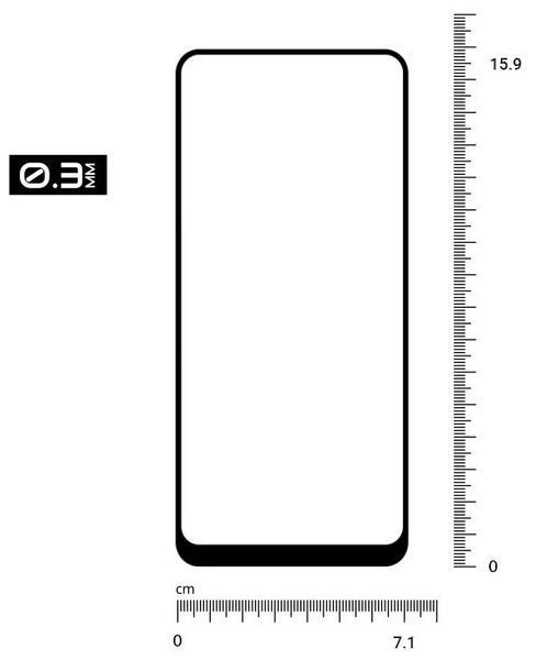 Защитное стекло ArmorStandart Pro для Motorola E40 Black (ARM63035) ARM63035 фото