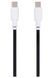 Кабель Gelius Full Silicon GP-UCN001CC (60W) Type-C to Type-C (1.2м) Black/White GP-UCN001CC фото 1