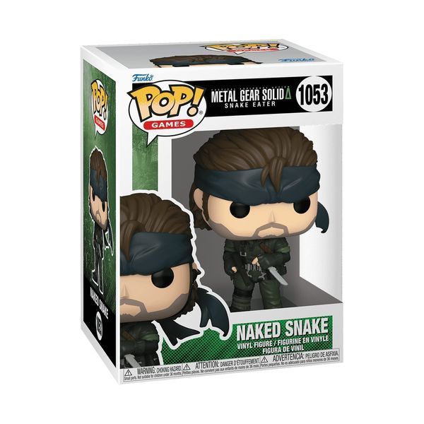 Фигурка Funko POP Games: Metal Gear Solid - Naked Snake 889698849265 фото
