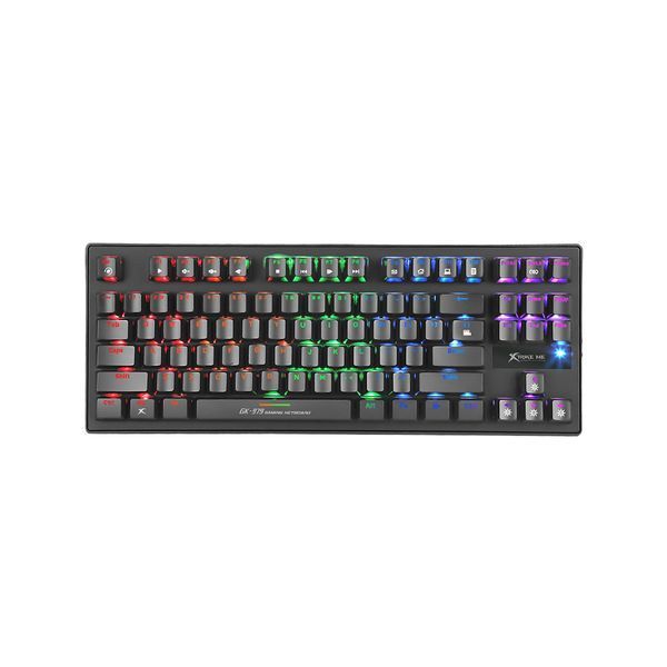 Клавиатура Xtrike ME GK-979 5 colors-LED Mechanical Red Switch USB Black (GK-979) GK-979 фото