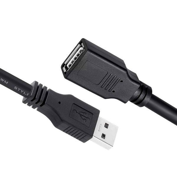 Кабель ColorWay удлинитель USB 2.0 AM/AF 1.8 м черный (CW-CBUF076-BK) CW-CBUF076-BK фото