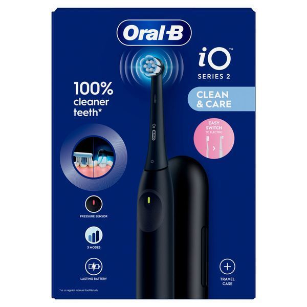 Електрична зубна щітка Oral-B Series 2 iOS2.1D9.2K Black + футляр (8700216611923) 8700216611923 фото