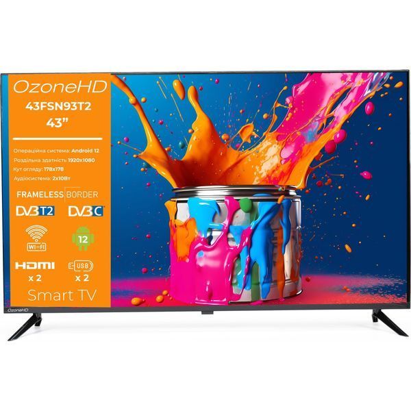 Телевізор Ozonehd 43FSN93T2 43FSN93T2 фото