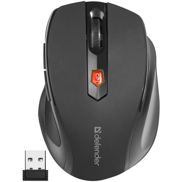 Мишка Defender Ultra MM-315 Wireless Black (52315) 52315 фото