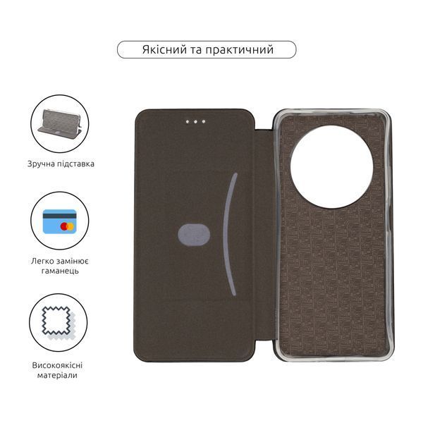 Чехол-книга ArmorStandart G-Case для Xiaomi Redmi 14C 4G/Redmi A4/Poco C75 Black (ARM79385) ARM79385 фото