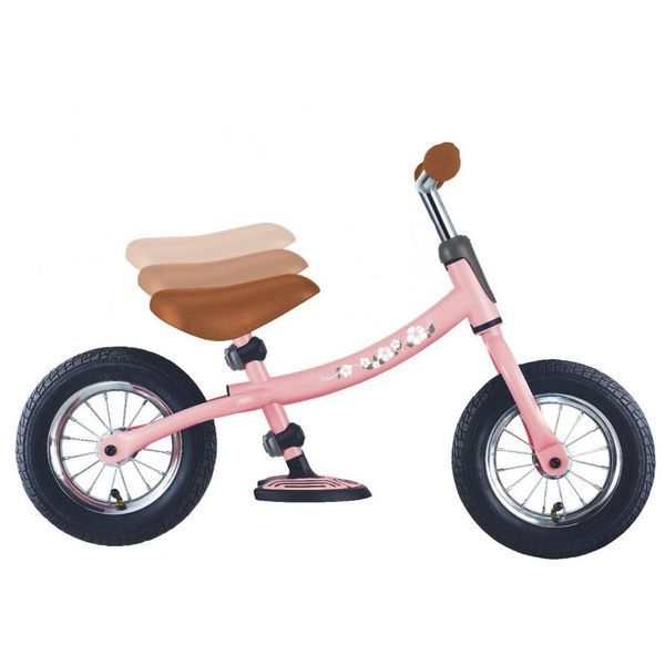Беговел Globber серии Go Bike Air пастельный розовый до 20 кг 2+ (615-210) 615-210 фото