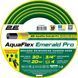 Шланг садовий 2Е AquaFlex Emerald Pro 3/4" 30м 4 шари 20бар -10&hellip;+60&deg;C зрошувач 2 конектори адаптер 2E-GHE34ED30 фото 2