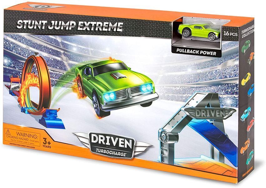 DRIVEN Трек TURBOCHARGE STUNT JUMP EXTREME 16 эл. WH1112Z фото