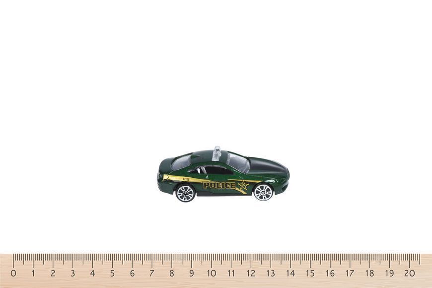 Машинка Same Toy Model Car Поліція (зелена) SQ80992-But-5 фото