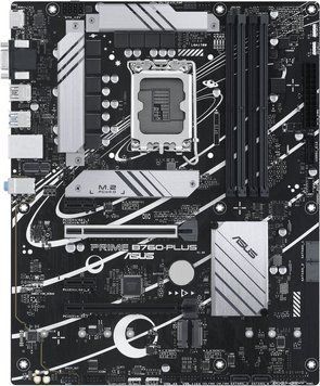 Материнcька плата ASUS PRIME B760-PLUS s1700 B760 4xDDR5 M.2 HDMI D-Sub DP ATX 90MB1EF0-M1EAY0 фото