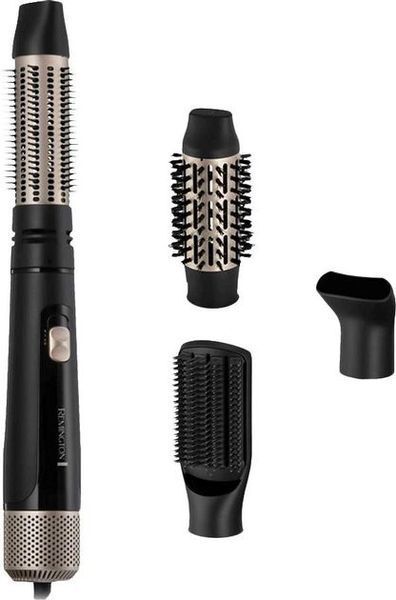 Remington Фен-щетка Blow Dry & Style Caring, 1000Вт, режимов-2, иониз-я, хол. обдув, чехол, керамика AS7500 фото