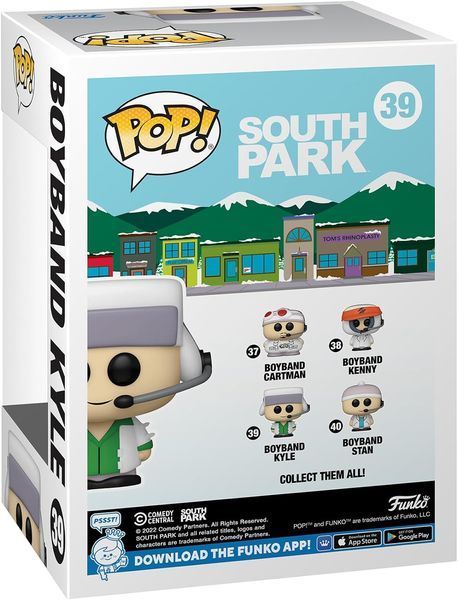 Funko Фигурка Funko POP TV: South Park - Boyband Kyle 5908305242888 фото