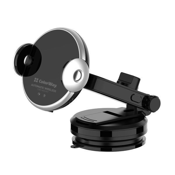 Автомобильное зарядное устройство для ColorWay AutoSense Car Wireless Charger (15W) Black (CW-CHAW03 CW-CHAW039Q-BK фото