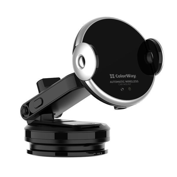 Автомобильное зарядное устройство для ColorWay AutoSense Car Wireless Charger (15W) Black (CW-CHAW03 CW-CHAW039Q-BK фото