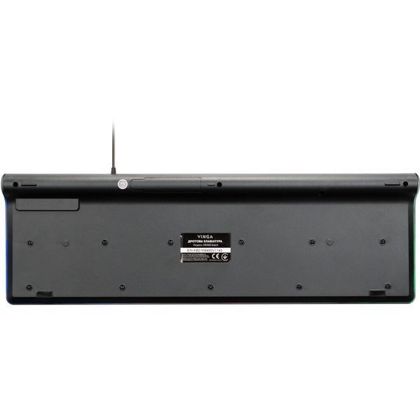 Клавіатура Vinga KB-460 Black KB-460 Black фото