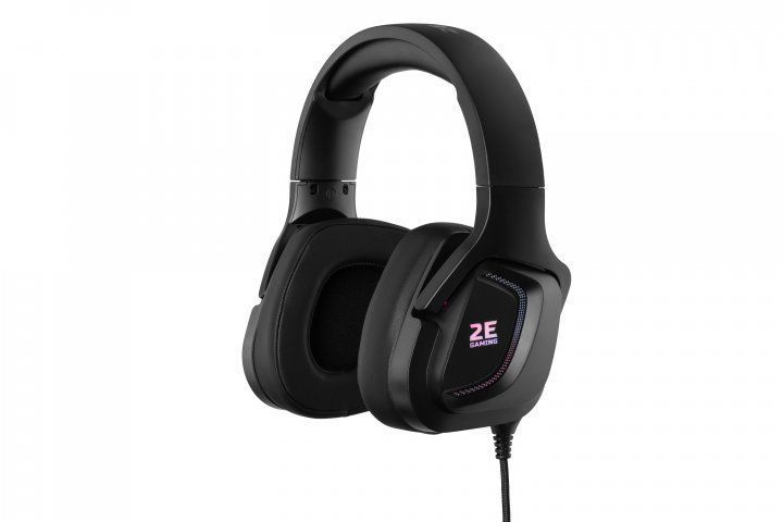 Наушники 2E GAMING HG340 RGB USB 7.1 Black (2E-HG340BK-7.1) 2E-HG340BK-7.1 фото