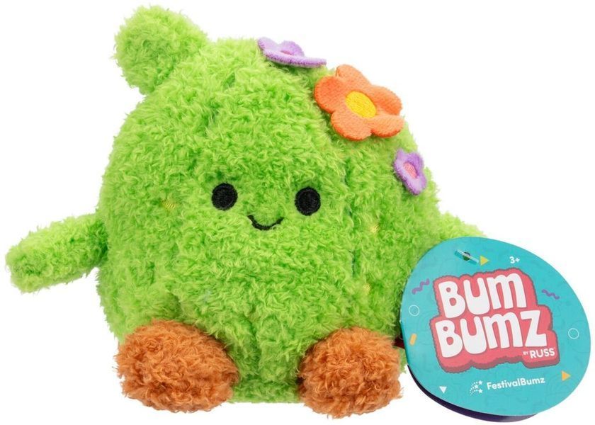 BumBumz Мягкая игрушка FestivalBumz Кактус Коннор, 11см RBBZ00725 фото