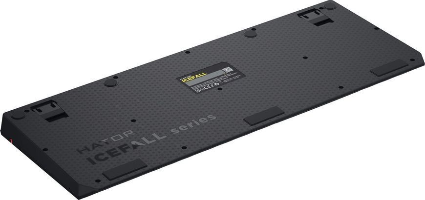 Клавіатура HATOR Icefall (HTK402UA) Black HTK402UA фото