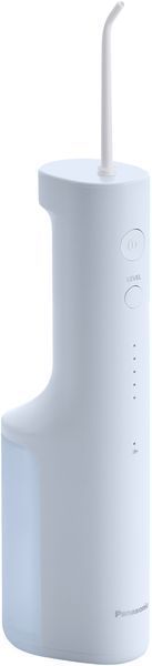 Іригатор Panasonic портативний, чаша 200 мл, Li-ion аккум. в компл., 2 насадки, світло блакитний EW-DJ26-A321 фото