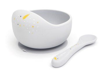 Oribel Набор посуды Cocoon ложка и миска серый OR223-90013 фото