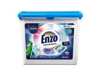 Капсули для прання Enzo Deluxe 3in1 Universal 30 шт. c2dd40ec-dcb1-11ef-af4e-9c6b001dd7f1 фото