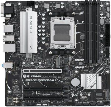 Материнcька плата ASUS PRIME B650M-A II-CSM sAM5 B650 4xDDR5 M.2 D-Sub HDMI DP mATX 90MB1EH0-M0EAYC фото