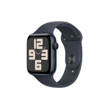 Смарт-часы Apple Watch SE 2 GPS 44mm Midnight Aluminium Case with Midnight Sport Band M/L (MXEK3) MXEK3QH/A фото