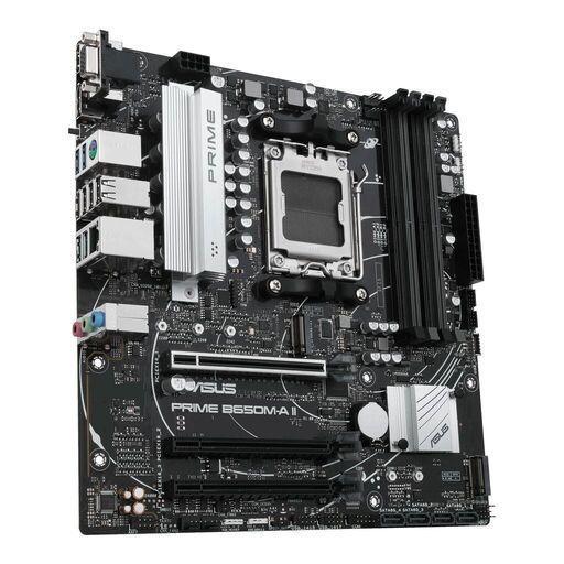 Материнcька плата ASUS PRIME B650M-A II-CSM sAM5 B650 4xDDR5 M.2 D-Sub HDMI DP mATX 90MB1EH0-M0EAYC фото