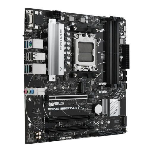 Материнcька плата ASUS PRIME B650M-A II-CSM sAM5 B650 4xDDR5 M.2 D-Sub HDMI DP mATX 90MB1EH0-M0EAYC фото