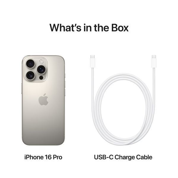 Смартфон Apple iPhone 16 Pro 128Gb Natural Titanium MYNG3 фото