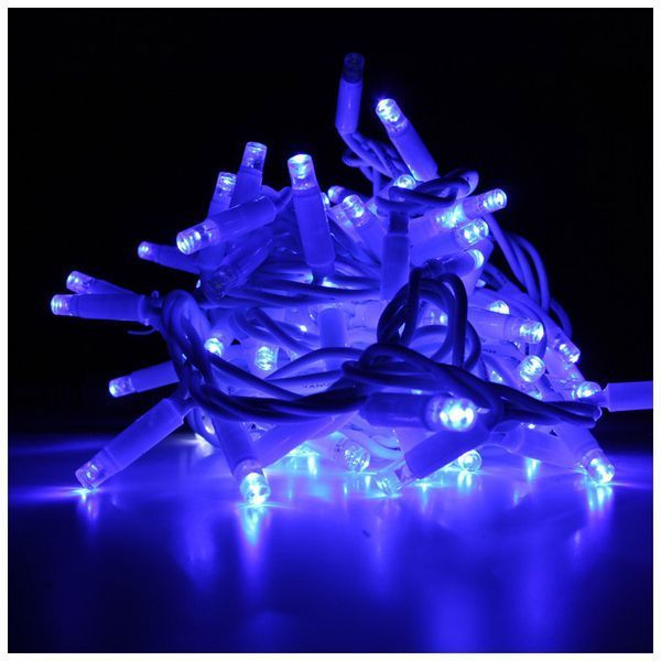 Гірлянда ColorWay IP65 10м 100Led блакитне світло (CW-GO-100L10BL) CW-GO-100L10BL фото