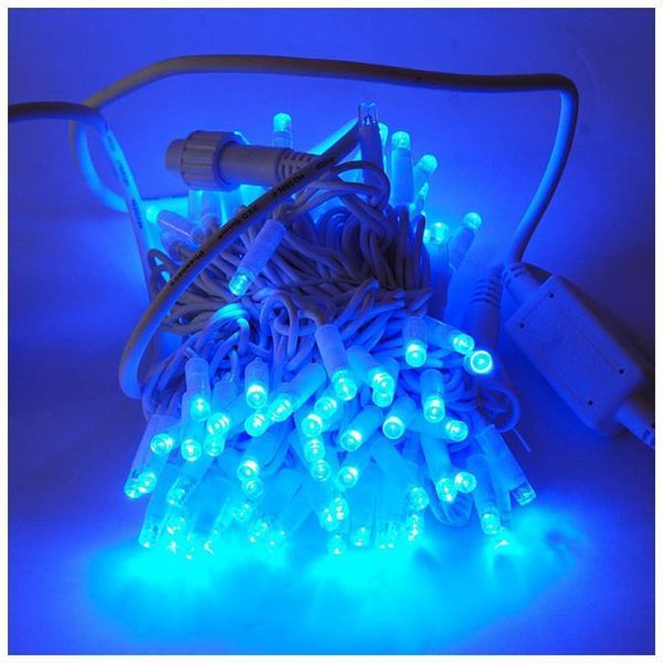 Гірлянда ColorWay IP65 10м 100Led блакитне світло (CW-GO-100L10BL) CW-GO-100L10BL фото