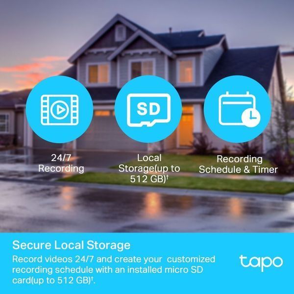 IP-камера TP-LINK Tapo C500 2MP N300 наружная поворотная TAPO-C500 фото