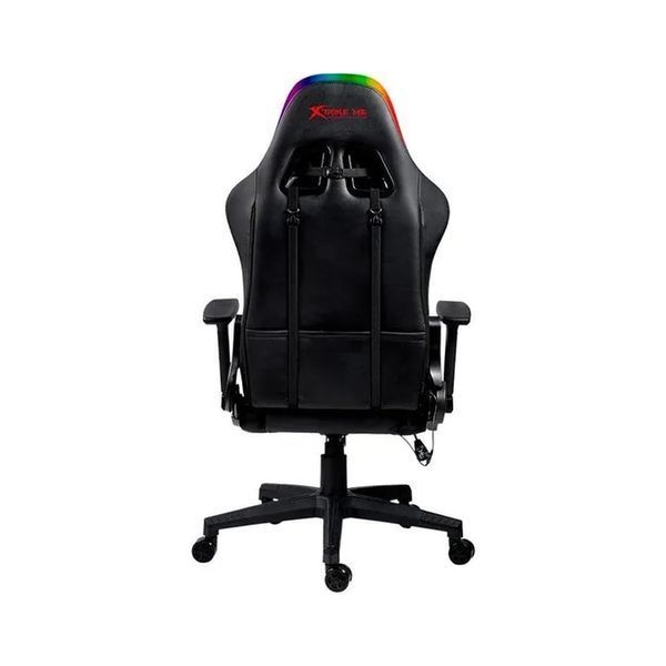 Крісло ігрове Xtrike ME Advanced Gaming Chair GC-907 RGB Black/Red (GC-907) GC-907 фото
