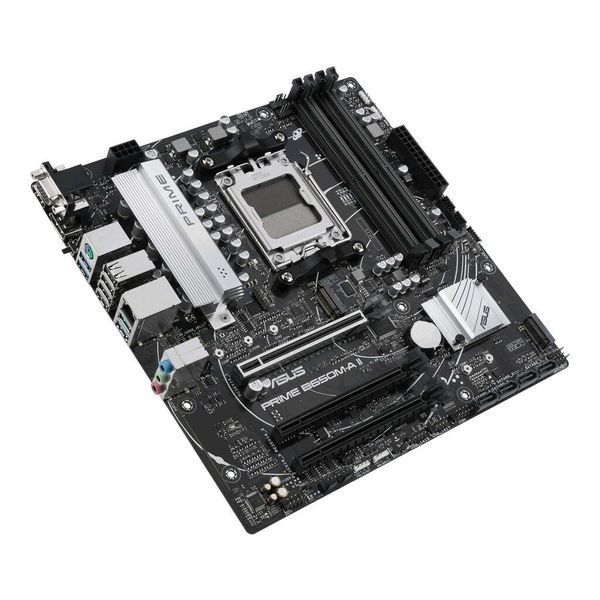 Материнcька плата ASUS PRIME B650M-A II-CSM sAM5 B650 4xDDR5 M.2 D-Sub HDMI DP mATX 90MB1EH0-M0EAYC фото