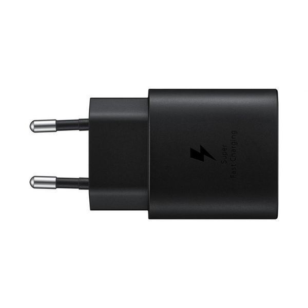 Зарядное устройство для Samsung (25W) USB-C Power Adapter + Cable Black (EP-TA800XBE) EP-TA800XBEGRU фото