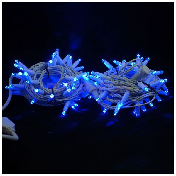 Гірлянда ColorWay IP65 10м 100Led блакитне світло (CW-GO-100L10BL) CW-GO-100L10BL фото