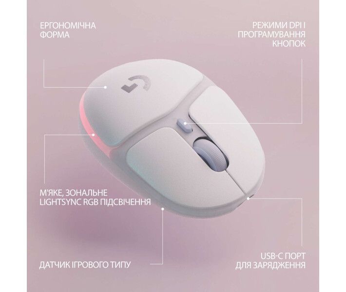 Мышка Logitech G705 LIGHTSPEED White (L910-006367) L910-006367 фото