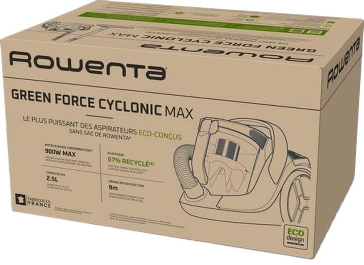 Пилосос Rowenta контейнерний Green Force Cyclnic Max RO7B13EA RO7B13EA фото