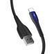Кабель ColorWay USB - Apple Lightning (led) 2.4А 1м черный (CW-CBUL034-BK) CW-CBUL034-BK фото 3